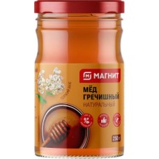Мед Магнит гречишный натуральный 250г в магазинах Магнит