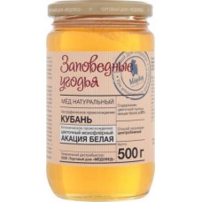 Мед Заповедные Угодья Кубань 500г в магазинах Магнит