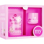 Подарочный набор 7 Days My Beauty Week Luv Cherry Much Скраб 250г + Крем 300мл