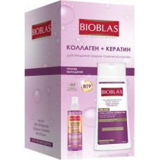 Подарочный набор Bioblas Коллаген + Кератин Шампунь 360мл + Кондиционер 115мл в магазинах Магнит