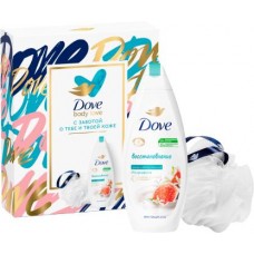 Подарочный набор Dove Нежное очищение Гель для душа 250мл + Мочалка в магазинах Магнит