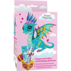 Подарочный набор Funny Organix Бальзам для губ 3.5г + Крем для рук 30мл смягчающий увлажняющий в магазинах Магнит