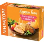 Кордон Блю Мираторг с Ветчиной и сыром 405г