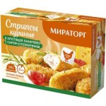 Стрипсы куриные Мираторг с сыром и розмарином 340г