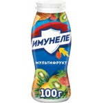 Напиток кисломолочный Имунеле Мультифрукт 1.2% 95мл