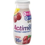 Продукт кисломолочный Actimel клюква 1.5% 95г