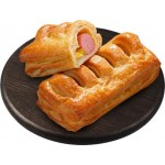 Дениш с сосиской и горчицей XXL 100г Дениш с сосиской и горчицей XXL 100г