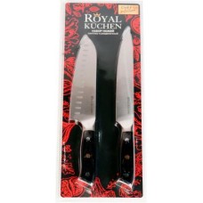 Набор ножей Royal Kuchen сантоку и разделочный в магазинах Магнит