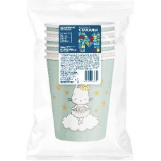 Стакан Магнит картонный 250мл 6шт в ассортименте в магазинах Магнит