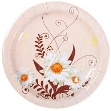 Тарелка картонная Zooming 230мм 8шт в магазинах Магнит