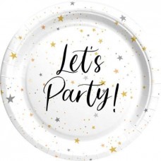 Тарелки картонные Пакетико Party 23см 6шт в магазинах Магнит