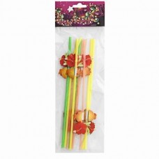 Трубочки для коктейля 10шт в ассортименте в магазинах Магнит