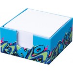 Блок для записей Graffity 300 листов белый 7*7*4см