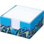 Блок для записей Graffity белый 7*4см 300л