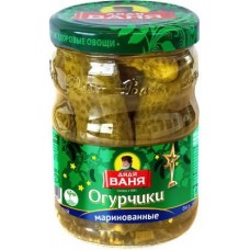 Огурцы Дядя Ваня маринованные 950г в магазинах Магнит