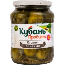 Огурцы Кубань Продукт соленые 680г в магазинах Магнит