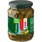 Огурцы Моя цена маринованные корнишоны 3-6см 680г