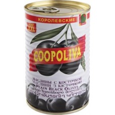 Маслины Coopolive королевские 405г в магазинах Магнит