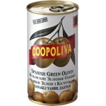 Оливки Coopolive зеленые с косточкой 350г
