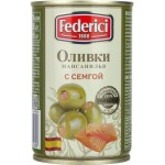 Оливки Federici с семгой 300г