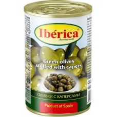 Оливки Iberica с каперсами 300г в магазинах Магнит