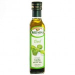 Масло оливковое Monini Basil Extra Virgin с базиликом 250мл