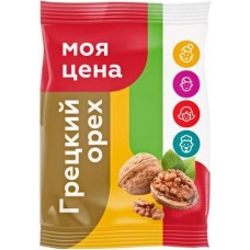 Грецкий орех Моя цена 90г в магазинах Магнит