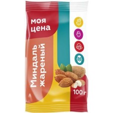 Миндаль Моя цена жареный 90г в магазинах Магнит