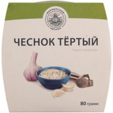 Чеснок тёртый 80г в магазинах Магнит