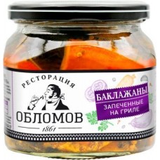 Баклажаны Ресторация Обломов запеченные на гриле 420г в магазинах Магнит
