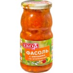 Фасоль Eko с овощами по-итальянски 510г