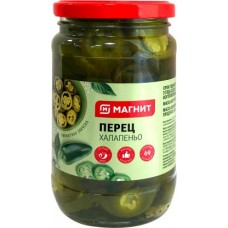 Перец Магнит Халапеньо 350г в магазинах Магнит