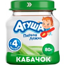 Пюре Агуша Кабачок 80г в магазинах Магнит