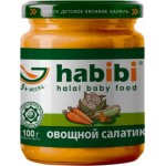 Пюре детский Habibi Овощной салатик с 5 месяцев 100г