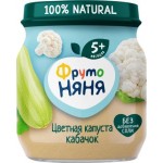 Пюре детское Фруто Няня из цветной капусты и кабачков с 5 месяцев 110г