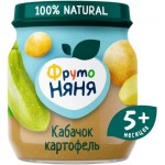Пюре детское Фруто Няня из кабачка и картофеля с 5 месяцев 110г