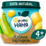 Пюре ФрутоНяня Кабачок картофель 80г
