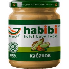 Пюре Habibi Кабачок с 4 мес 100г в магазинах Магнит