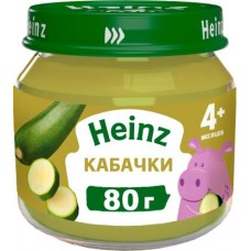 Пюре Heinz овощное из кабачков 80г в магазинах Магнит