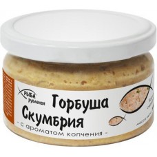 Горбуша-Скумбрия Европром Рыба рубленая с ароматом копчения 180г в магазинах Магнит