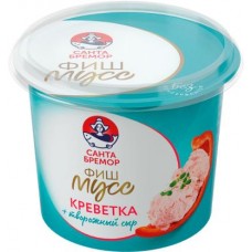 Паста Санта Бремор Фиш-мусс с кальмаром и креветками 140г в магазинах Магнит