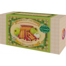 Пастила Белевская Пастильная Мануфактура с брусникой 200г в магазинах Магнит