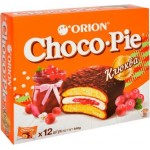 Бисквит Choco Pie клюква 360г