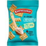 Крекер Кириешки Снекиты Сметана с зеленью 60г