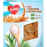 Крекер Любятово с розмарином и морской солью 150г