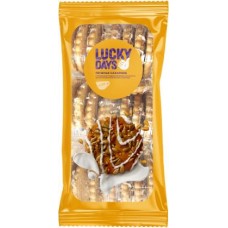 Печенье Lucky Days сахарное с семенами подсолнечника-кунжута и глазурью 445г в магазинах Магнит