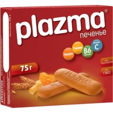 Печенье Plazma бисквитное 75г в магазинах Магнит