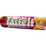 Печенье Taste It с клубничным кремом 120г