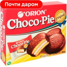 Пирожное Orion Choco Pie в глазури 12шт*30г в магазинах Магнит