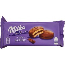 Пирожное-сэндвич Milka Сhoc and Choc бисквитное 150г в магазинах Магнит